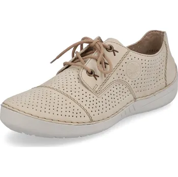 Dámské tenisky Dámská obuv celoroční RIEKER DC 52506-60 béžová 37