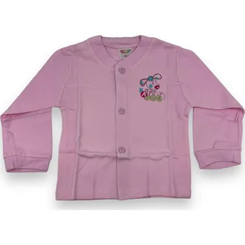 KY Kojenecký růžový kabátek ROMANA Barva: Růžová, Velikost: 68