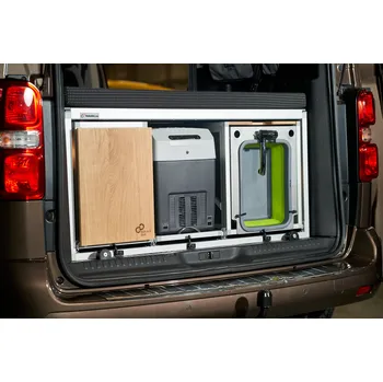 Příslušenství ke karavanu Rebuildcar Vestavba Stella 115/60/H2 Patro na nádobí: Bez patra na nádobí, Včetně lednice: Bez lednice