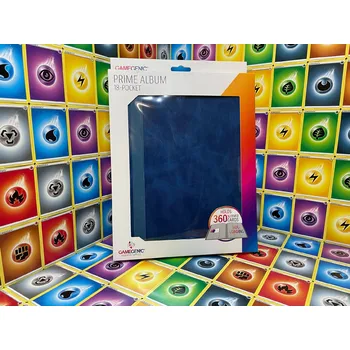 Sběratelská karetní hra Album na karty Gamegenic Premium 18-pocket - modrá