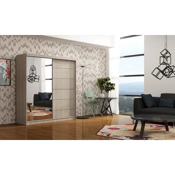 Šatní skříň ARK Šatní skříň INFER, Dub Sonoma 150 cm