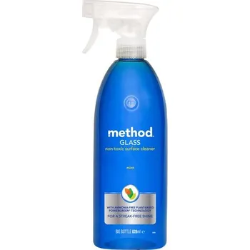 METHOD čistič na skleněné povrchy, sprej 830ml (Velké balení 830ml oproti běžným 500ml)