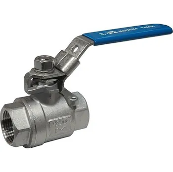 Ventil Nerezový kulový ventil FF 1" - páka