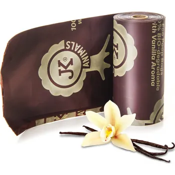 sáček na exkrement JK ANIMALS, Bio-rozložitelné sáčky pro psí exkrementy s vůní vanilky, 1 role