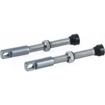 Ventilek pro bezdušové aplikace, OXFORD (šedá metalická, vč. čepičky, slitina hliníku, délka 48 mm)