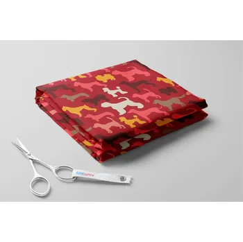 Softshell letní, Psí siluety Barva: Červená Ferrari