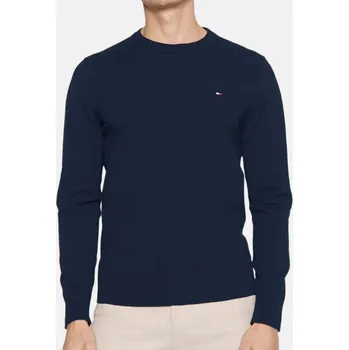 Pánský svetr Tommy Hilfiger Modrý svetr Tommy Hilfiger - Velikost XL, Barva Modrá 40256