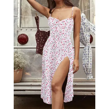 Dámské šaty Vzorované šaty se špagetovými ramínky Velikost: 3XL, Barva (Varianta): 14