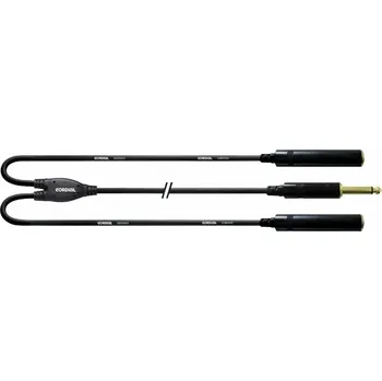Příslušenství ke zvukové technice Cordial CFY 0,3 PGG 30 cm Audio kabel