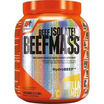 Protein Extrifit BeefMass 1500 g Příchuť: vanilka