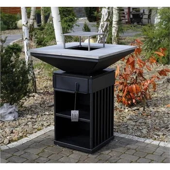 Ohniště s grilem QUADRUM VERTICAL