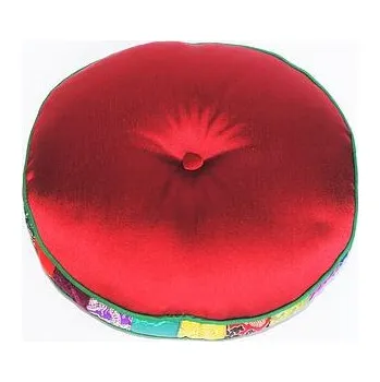 Hudební nástroj pro děti PODLOŽKA POD TIBETSKOU MÍSU, červená prům. 25cm