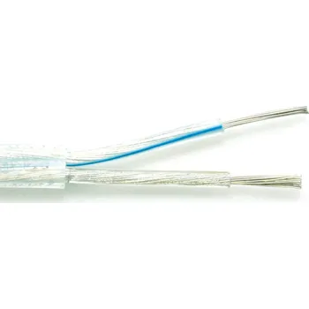 elektrický kabel TEKABEN H03VVH2-F 2X0,75 transparentní (CYLY 2Dx0,75) 64600014