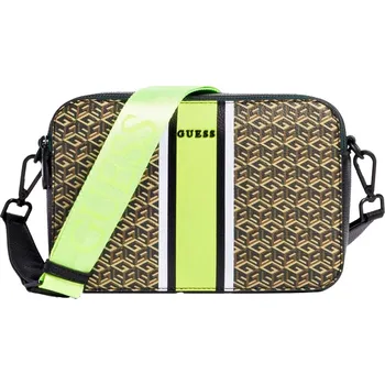 Multicolor kabelka Guess Ederle - Barva Černá, Materiál Imitace Kůže 42473 HWEDGCP2339