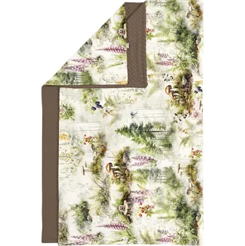 Povlečení DARRÉ Deka Dary lesa - hnědá Velikost: 150 x 200 - letní varianta