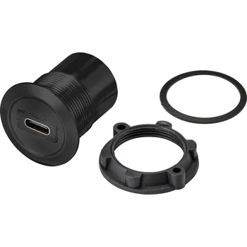 Elektrická zásuvka TRU COMPONENTS TC-9534340 Vestavná zásuvka USB 3.1 zásuvka, vestavná USB-C(TM) 3.1 zásuvka na USB a 3.0 zásuvku Tloušťka panelu 1-10 mm Množství: 1 ks