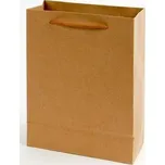 Tašky papírové EKO hnědé - malá / 150 x 60 x 200 mm