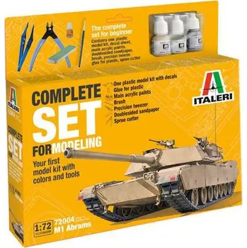 Plastikový model 1:72 M1 Abrams (Complete Set)