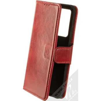 Pouzdro na mobilní telefon 1Mcz Mirren Book flipové pouzdro pro Huawei P40 Pro červená (red)
