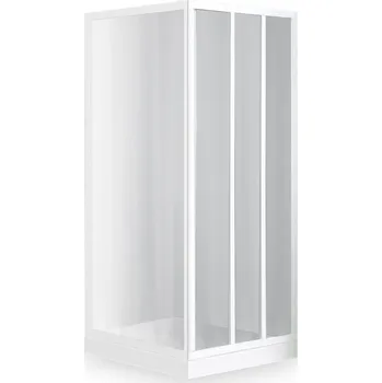 Roth LD3+LSB Obdélníkový sprchový kout 95x90 cm, posuvné, Bílý / Grep, LD3/950_LSB/900_bi_gr