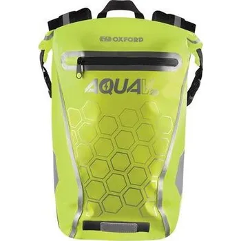 Zavazadlo na motocykl Vodotěsný batoh AQUA V20, OXFORD (žlutá fluo, objem 20 L)