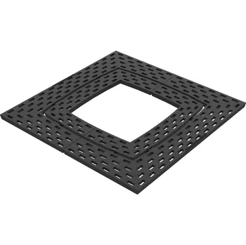 Příslušenství pro zahradní stavbu Litinová stromová mříž SQ 80 - 80 x 80 cm Varianta: Litinová stromová mříž SQ 80 - 80 x 80 cm