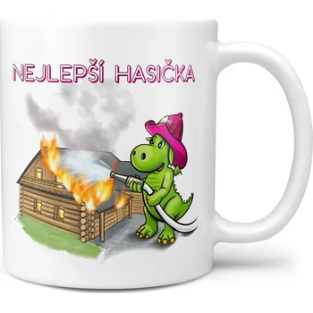 Hrnek Soptík – hasička (Náplň hrníčku: Žádná)