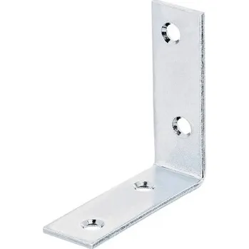 Tesařské kování Spojovací úhelník sedlový 60x60x20 mm sendzimirově pozinkovaný