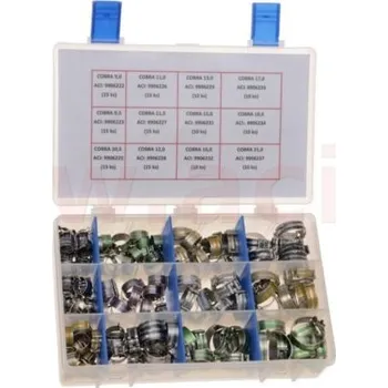 Nářadí na motocykly Sada bezšroubových spon (150 ks) NORMACLAMP COBRA - výroba Německo