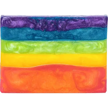 Mýdlo Glycerinové mýdlo - neposedná duha, 120 g