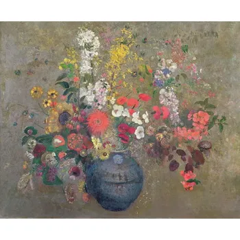 Plakát Plakát, Obraz - Flowers, 1909, Odilon Redon