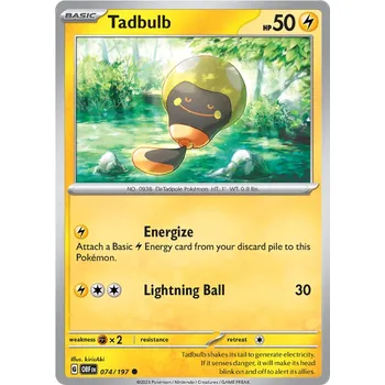 Sběratelská karetní hra Pokémon TCG Tadbulb 074/197