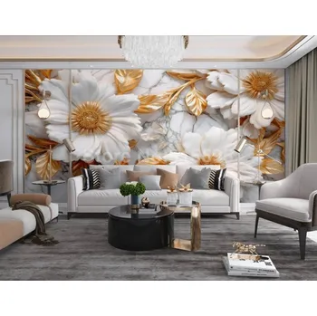 Fototapeta Solution Media 3D tapety - Květy Sedmikrásky MU4806 6 - Samolepící tapeta - 380-450g/m2