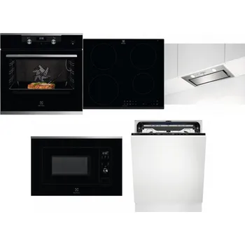 Set domácích spotřebičů ELECTROLUX KODEC75X2 + ELECTROLUX LIR60430 + ELECTROLUX LFG716X + ELECTROLUX LMS2203EMX + ELECTROLUX EEM69410L