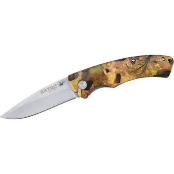 Pracovní nůž Nůž zavírací, nerez, rukojeť plastová, 19,5cm, EXTOL CRAFT