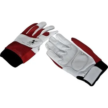 Pracovní rukavice ACI pracovní rukavice červenobílé vel.L