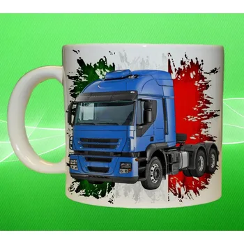 hrnek s náklaďákem IVECO Stralis 450 150ml