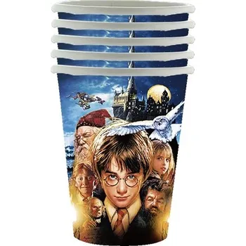 Party nádobí Harry Potter kelímky 5 ks