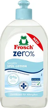 Mycí prostředek Frosch Eko Zero% prostředek na mytí nádobí pro citlivou pokožku 500 ml