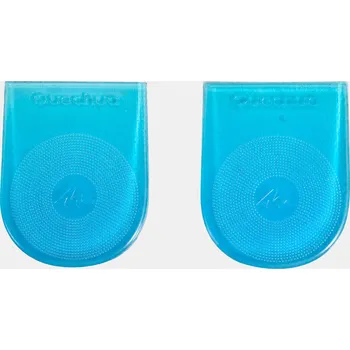 Vložka do bot DECATHLON Turistická gelová podpatěnka Hike 100 modrá 40/44 ŠEDÁ