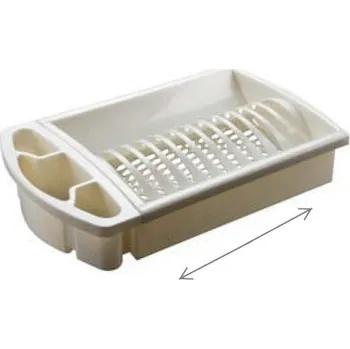 Odkapávač na nádobí Odkapávač na nádobí SLIDY rozsuvný - krémový MAZZEI 20.1528