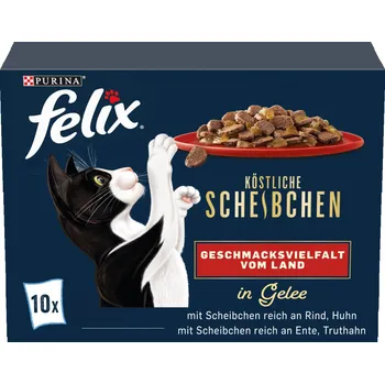 FELIX lahodné plátky, variace chutí z venkova 60 × 80 g