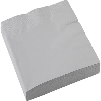 Papírový ubrousek Stříbrné ubrousky