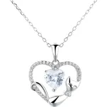 Majya Stříbrný přívěsek s řetízkem JOYCE Ag/; ≤2,95 g 10238