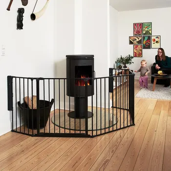 Dětská zábrana Baby Dan Prostorová zábrana Supreme OLAF XX černá 90-270 cm