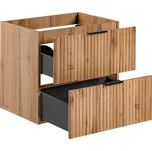 Comad Adel Oak skříňka 60x46x57 cm pod umyvadlo závěsná dub ADEL OAK 82-60-B-2S