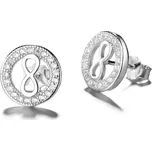 Majya Stříbrné náušnice BRIDGET Ag/; ≤2,03 g 10152