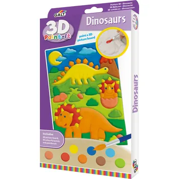 omalovánky Galt 3D omalovánky - Dinosauři