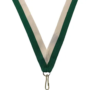 Stuha Cinkili Stuha zeleno-bílá V 2cm