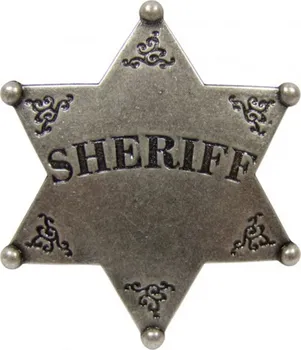 Denix Šerifská hvězda stříbrná 7,5 cm